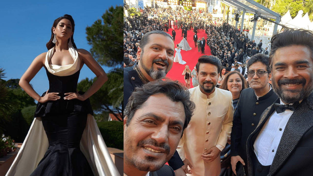 <div class="paragraphs"><p>Here's a look at the outfits Indian celebrities wore at the Cannes Film Festival 2022.</p></div>