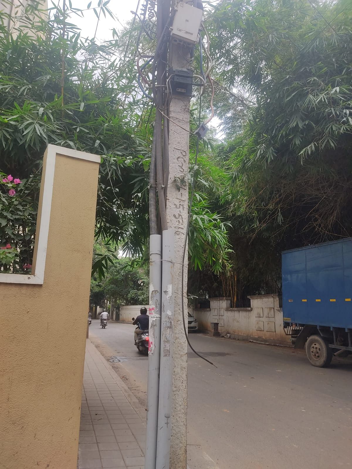 Unattended cables and wires across Bengaluru have become a menace. 