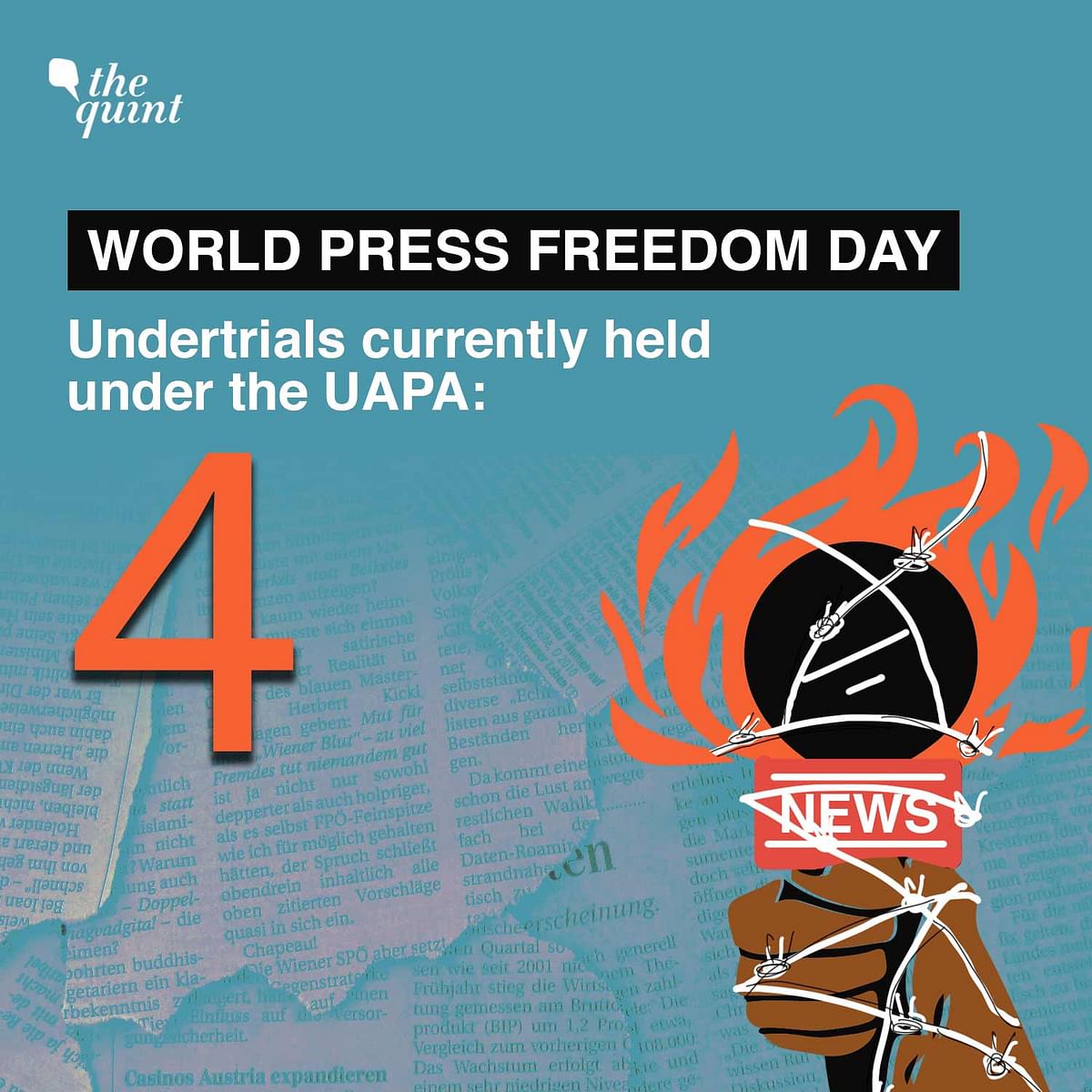 Seven journalists continue to languish in prisons across India as undertrials, as per CPJ.