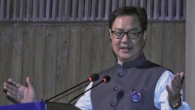 <div class="paragraphs"><p>'We don't believe in misusing the laws or any provisions of the law,' Union Law Minister Kiren Rijiju said on Monday, 9 May.</p></div>