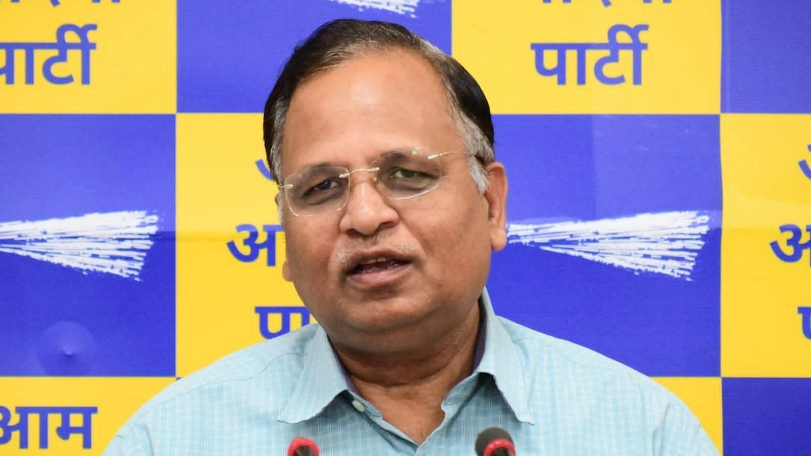 <div class="paragraphs"><p>AAP leader and Delhi Health Minister Satyendar Jain.</p></div>