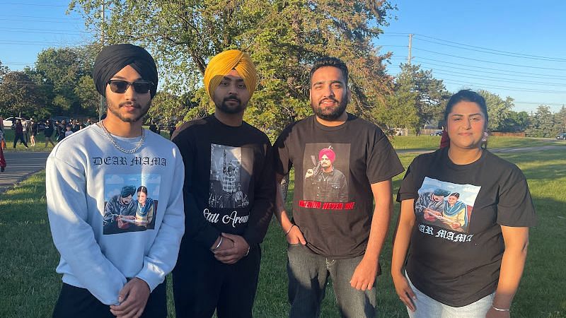Hundreds of people paid a tribute to the slain singer at a vigil in Brampton. The Quint spoke to some of them.