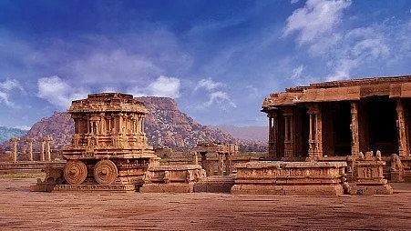 <div class="paragraphs"><p>Visitors to Hampi will be welcomed by the many ancient structures surrounded by plantations and greenery; all in the backdrop of countless boulders of various sizes and shapes as far as the eye can see.</p></div>
