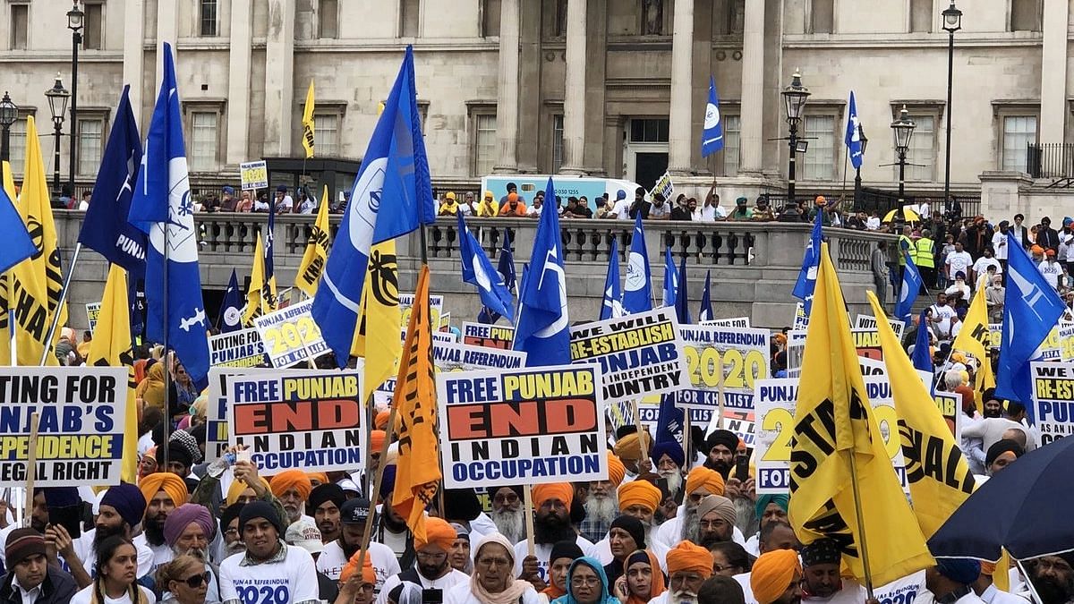 <div class="paragraphs"><p>Khalistan supporters in London. Image for representational purposes.</p></div>