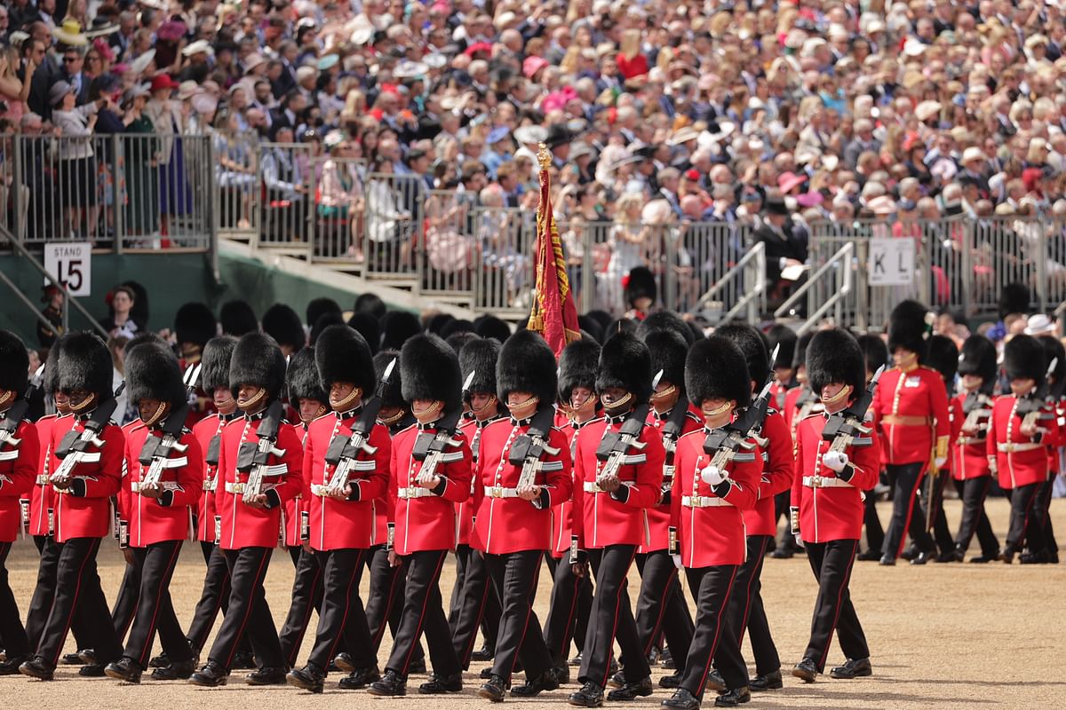 <div class="paragraphs"><p>More than 1,400 soldiers from the British Army’s Household Division took part in the Trooping of the Colour in front of thousands of spectators, for The Queen’s Platinum Jubilee  celebrations.</p></div>