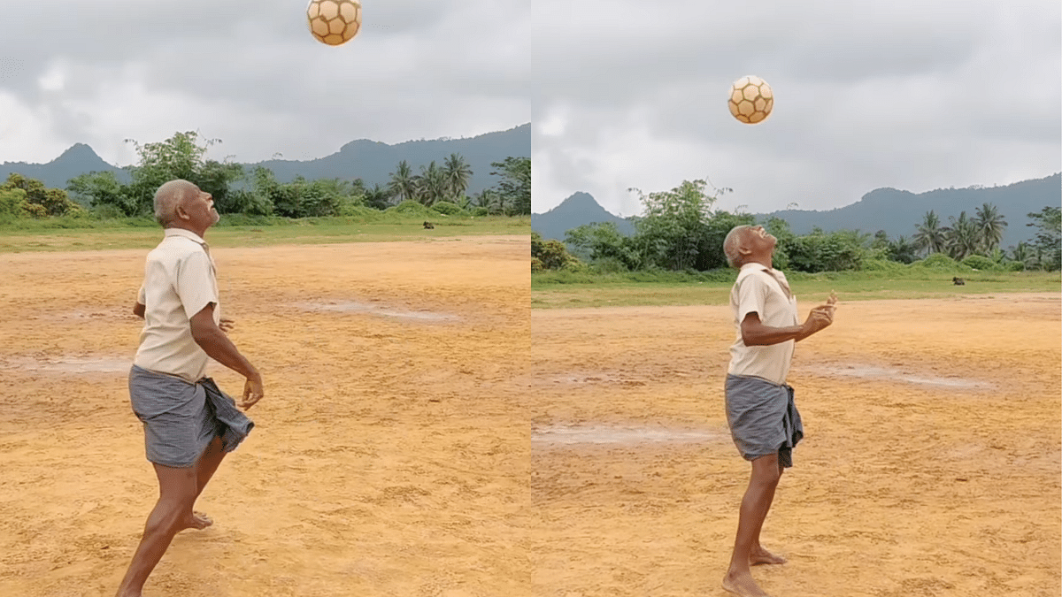 64-Year-Old Man Juggling a Football Like a Pro Will Remind You How Unfit You Are