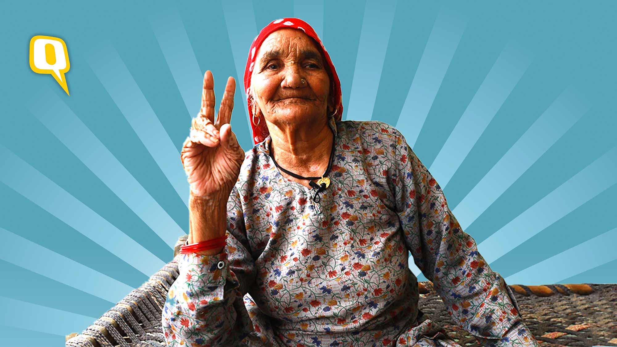 <div class="paragraphs"><p>105-year-old Rambai lives in Kadma in Haryana.&nbsp;</p></div>