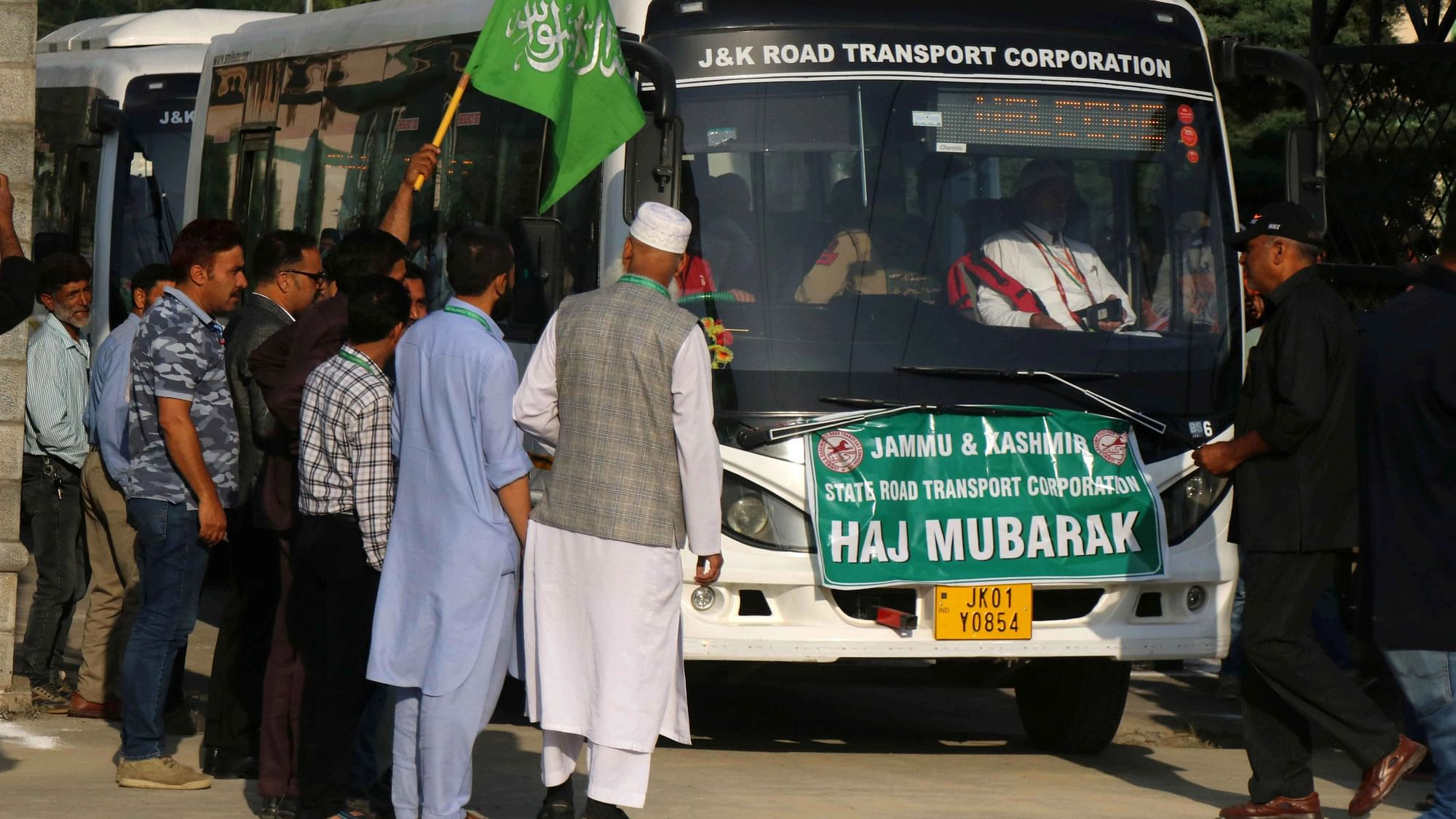 <div class="paragraphs"><p>Meanwhile, the first batch of pilgrims from Jammu &amp; Kashmir left for Medina in Saudi Arabia to perform Haj on Sunday, 5 June.</p></div>