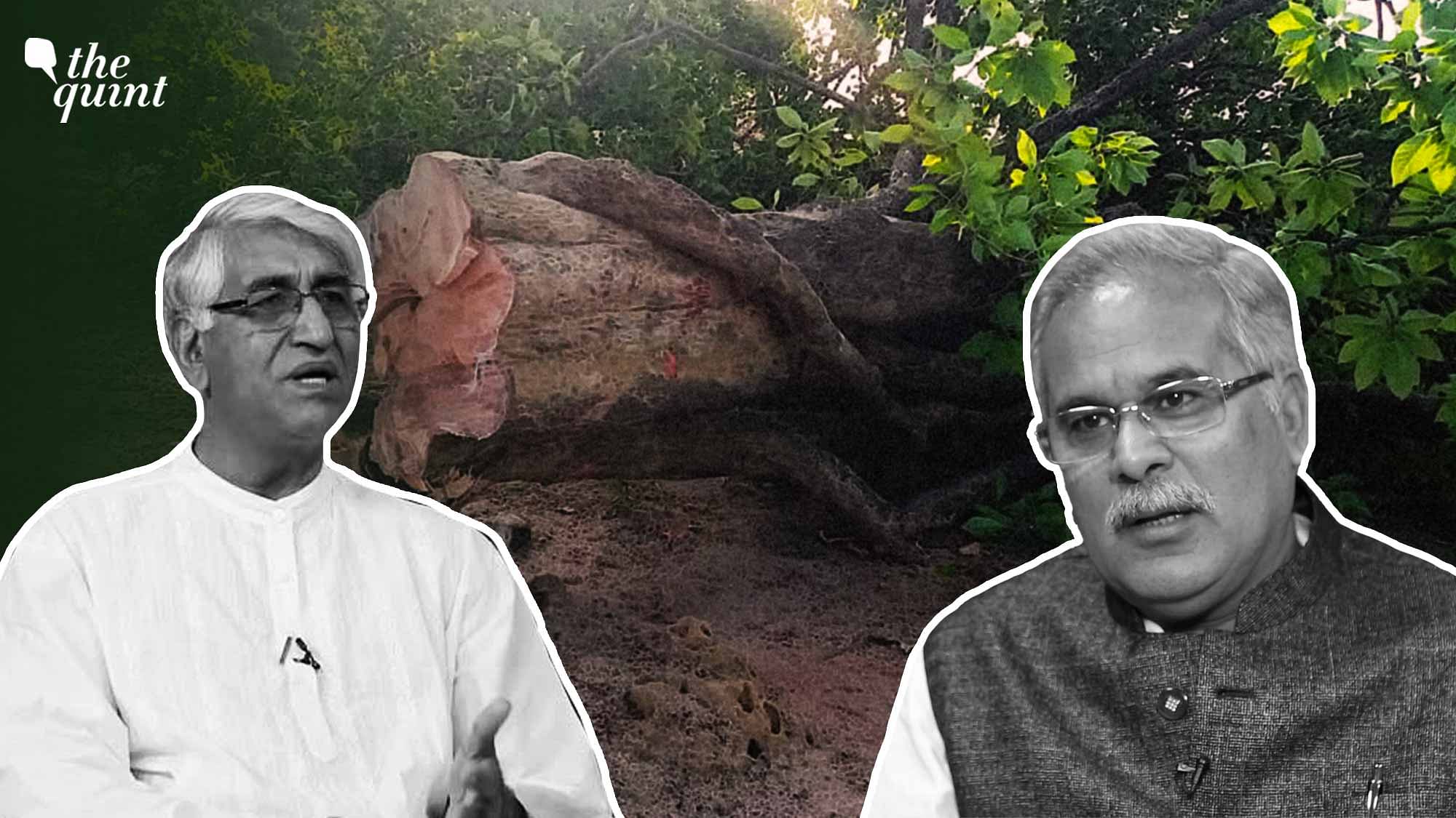 <div class="paragraphs"><p>Bhupesh Baghel has backed up TS Singhdeo, saying no tree will be cut down if the latter doesn't approve. The remarks came a day after Singhdeo met with tribals opposing coal mining in Chhatisgarh's Hasdeo forest.</p></div>