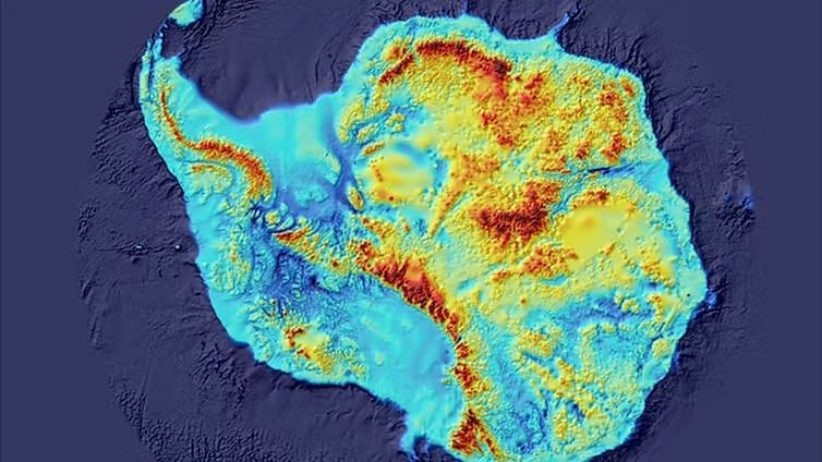 Parts of the Antarctic ice sheet are breaking, thinning, melting, or in some cases, collapsing into a heap. 