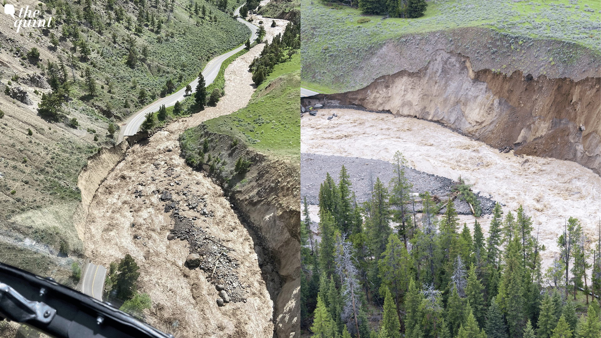 <div class="paragraphs"><p>Unprecedented <a href="https://www.thequint.com/news/world/at-least-7-dead-due-to-record-breaking-flash-flooding-in-new-york-city">floodwaters</a> have ravaged Yellowstone National Park, prompting park evacuations during the peak of the summer tourist season.</p></div>