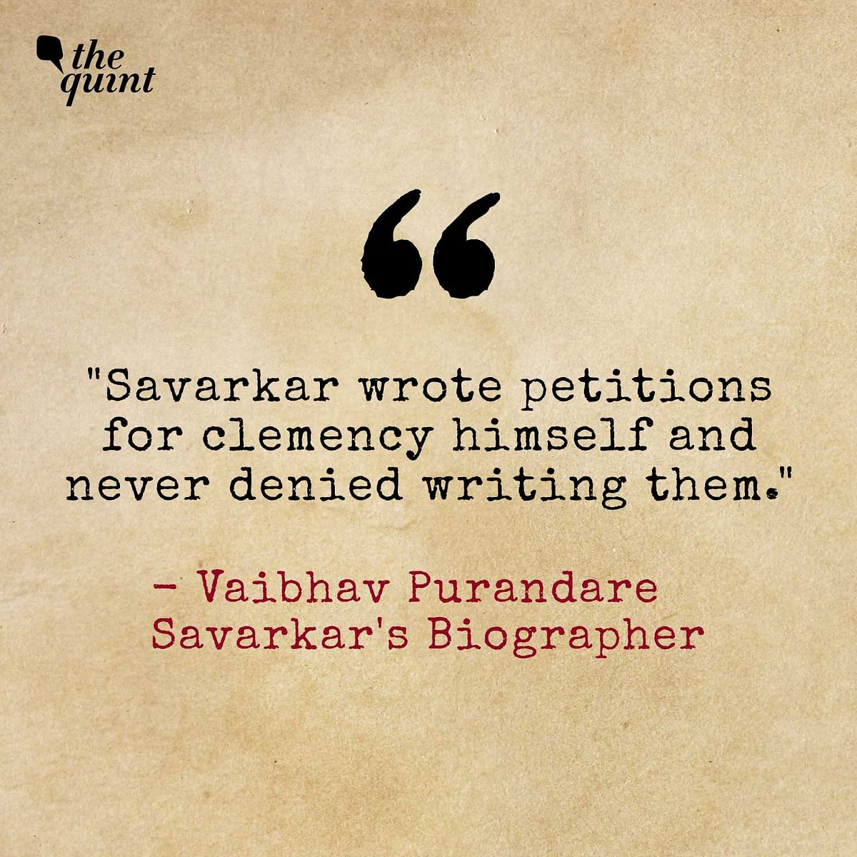 Gandhi was in favour of Savarkar's release from jail. But did he advise Savarkar to write 'mercy petitions'?