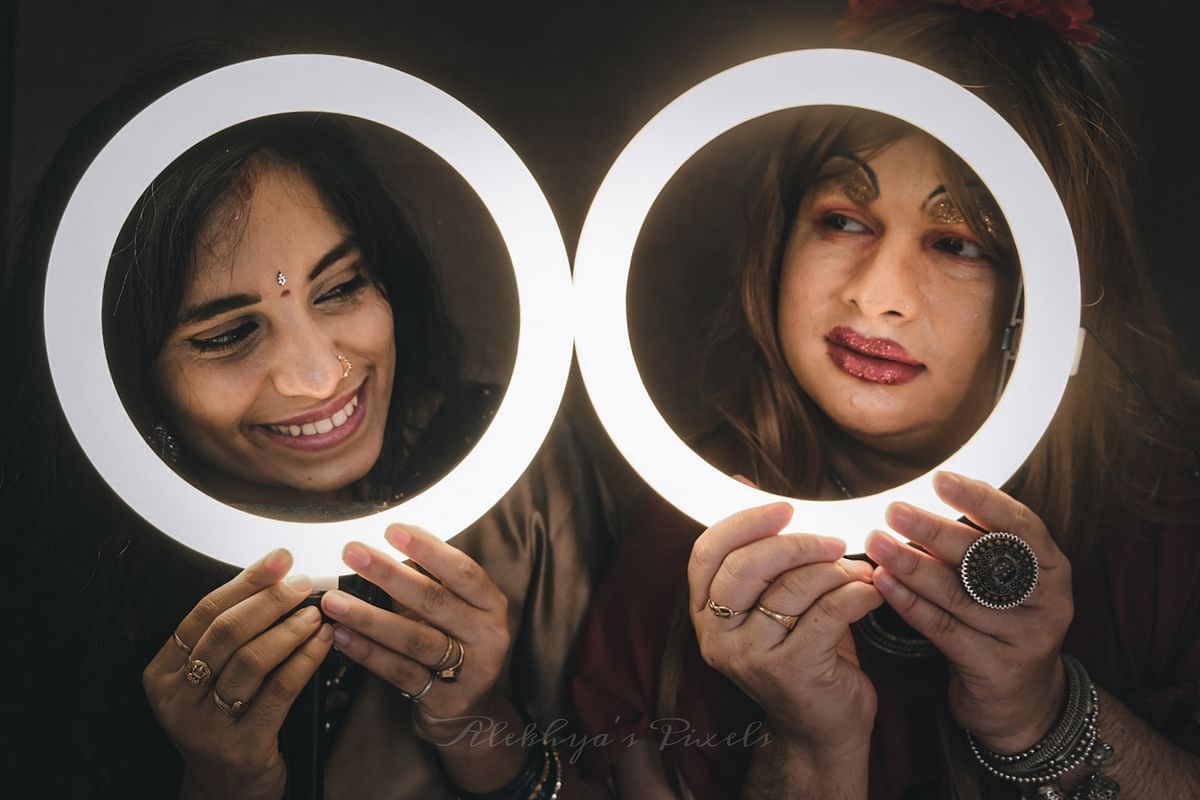 A trained classical dancer, Patruni Sastry has performed over 50 drag shows across India. This is their love story.