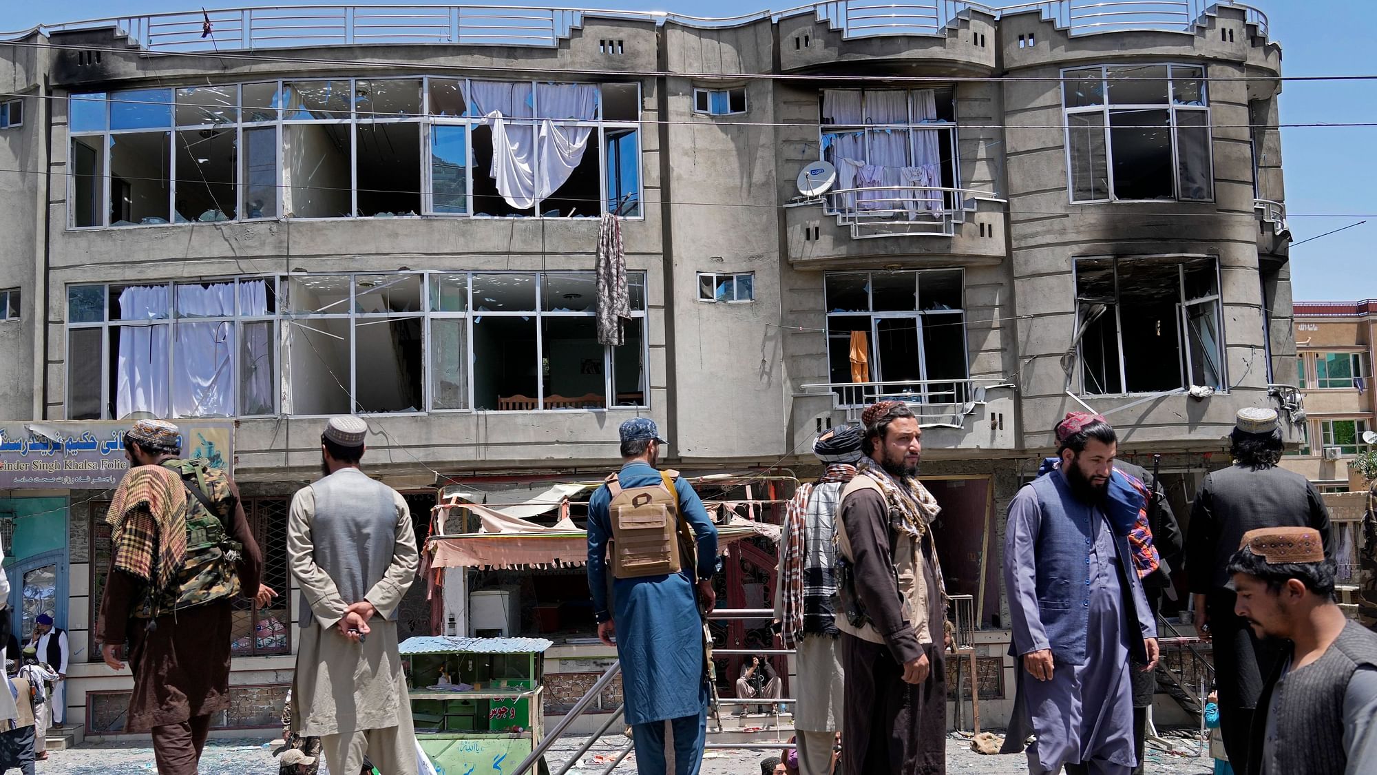 <div class="paragraphs"><p>A group of unidentified gunmen opened fire inside Gurdwara Karte Parwan in Kabul.</p></div>