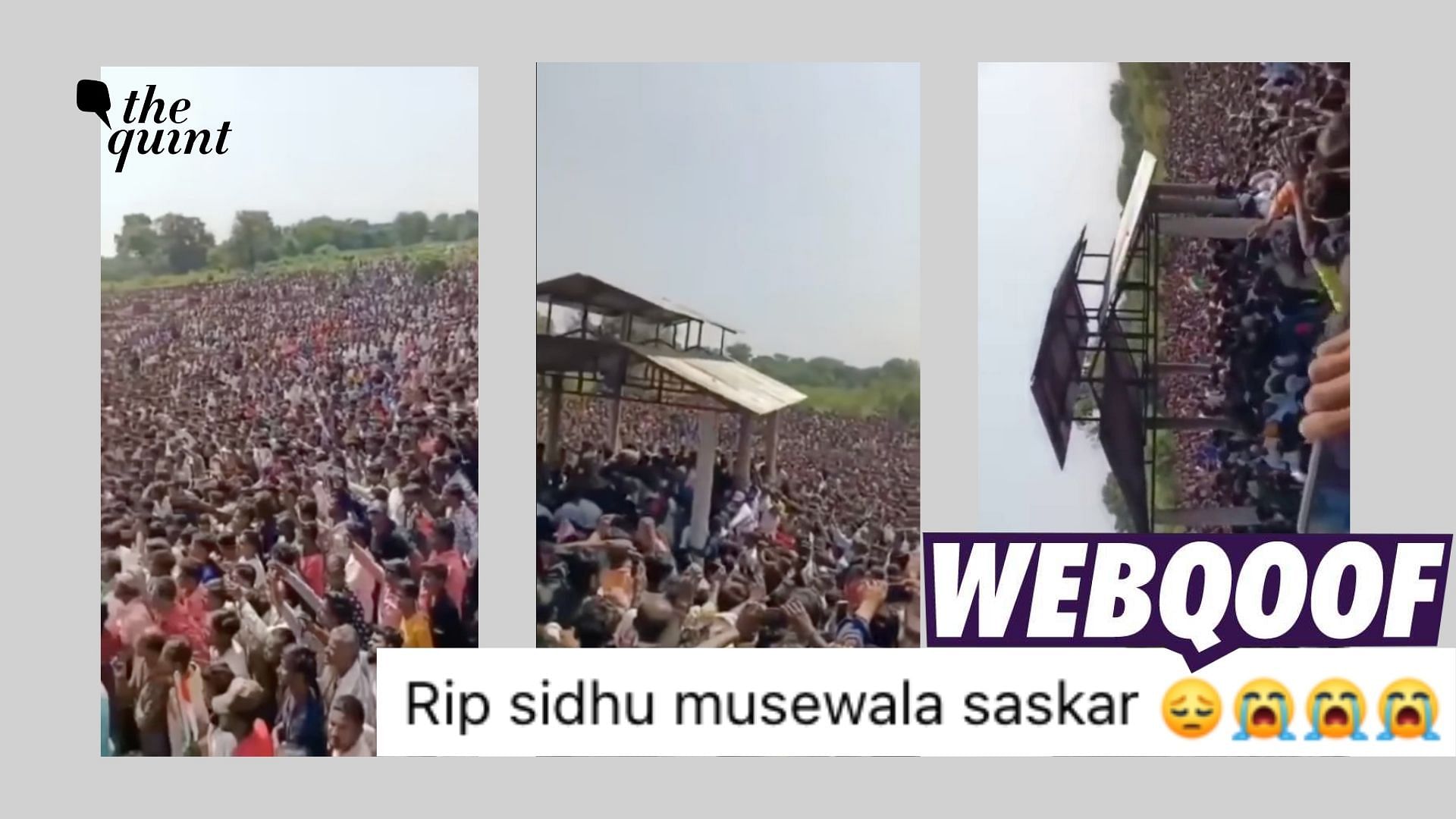<div class="paragraphs"><p>The video dates back to at least December 2021 and does not show Sidhu Moose Wala's funeral.</p></div>