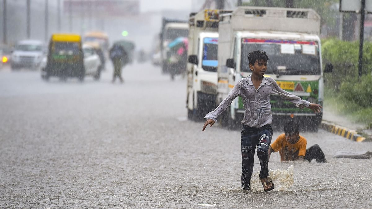 Relief for Delhi as IMD Declares Monsoon, Waterlogging & Traffic in Many Parts