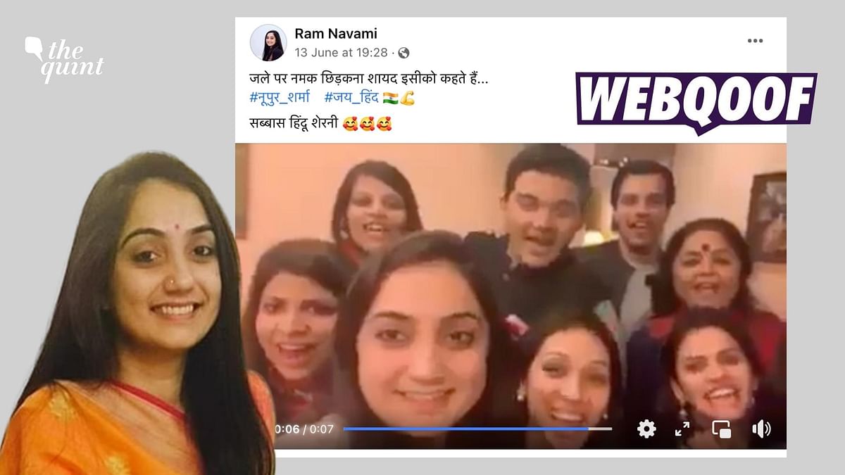 This Video of Nupur Sharma Repeating the Famous ‘How’s the Josh’ Dialogue Is Old