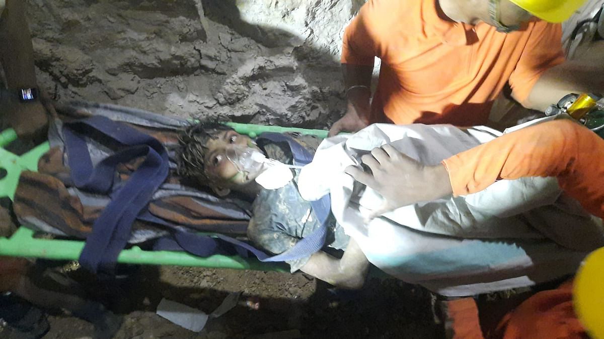 Chhattisgarh Boy Who Fell Into Borewell Rescued After 104 Hours