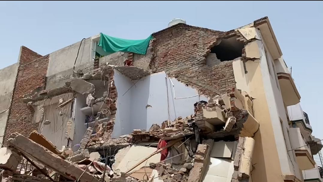 While Javed's residence rests in ruin, the tremors of demolition can now be clearly felt among residents of Atala