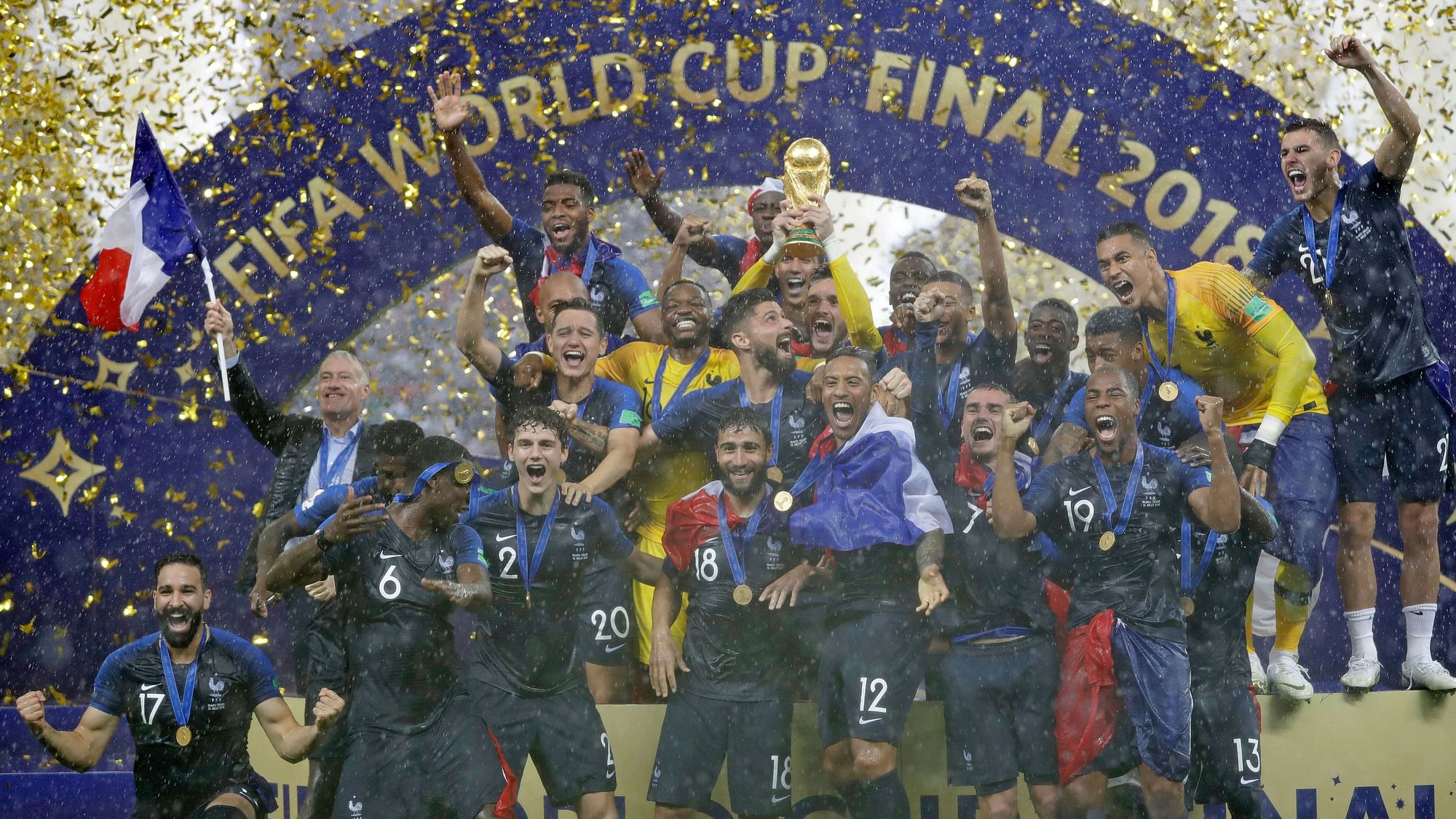 <div class="paragraphs"><p>France won the 2018 FIFA World Cup</p></div>