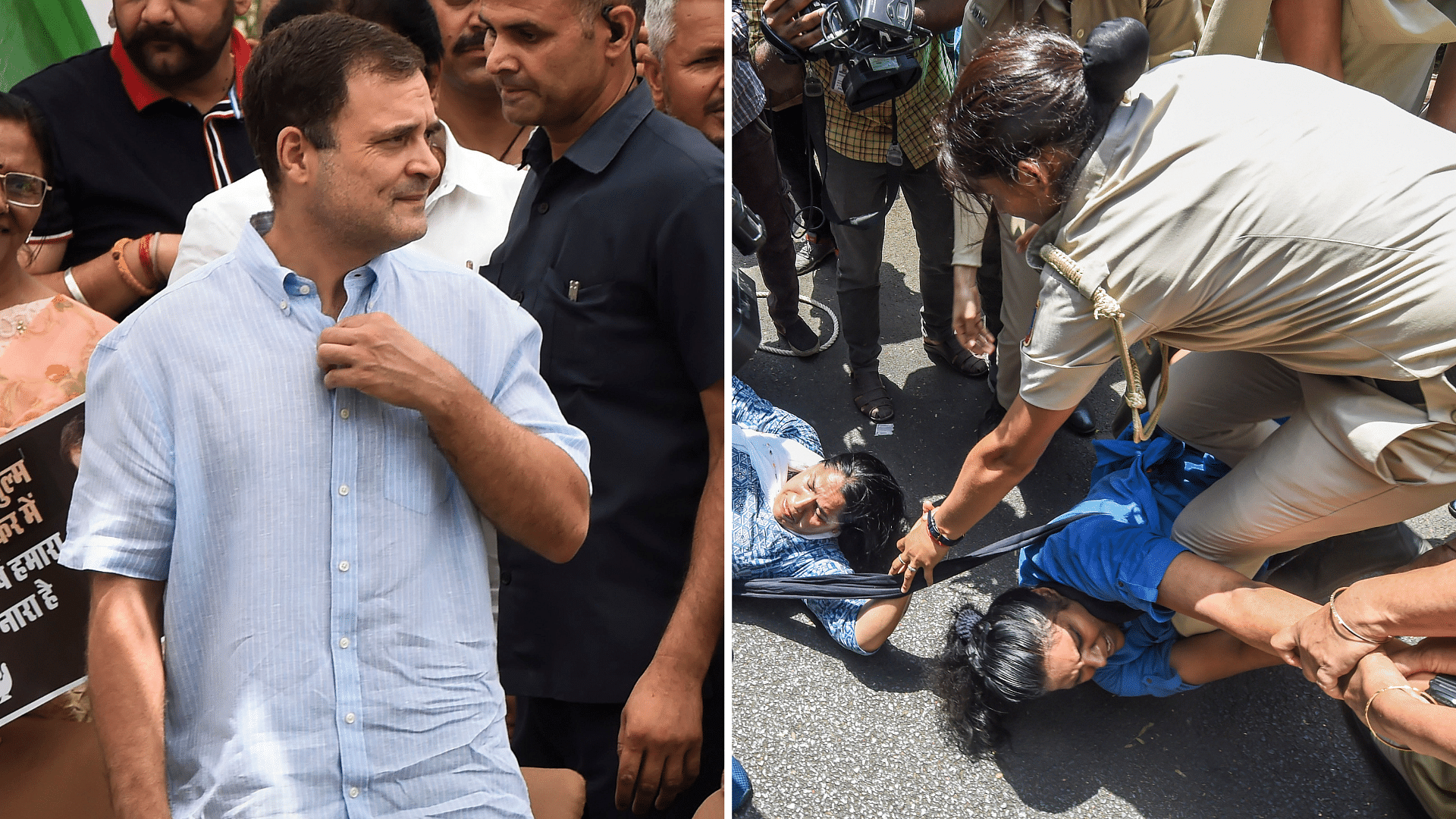 <div class="paragraphs"><p>Congress leader <a href="https://www.thequint.com/news/politics/rahul-gandhi-appearance-enforcement-directorate-national-herald-money-laundering-congress-rally#read-more">Rahul Gandhi</a> reached the Enforcement Directorate office for <a href="https://www.thequint.com/news/politics/rahul-gandhi-appearance-enforcement-directorate-national-herald-money-laundering-congress-rally">questioning</a> once again on Wednesday, 15 June – for the third day in a row.</p></div>