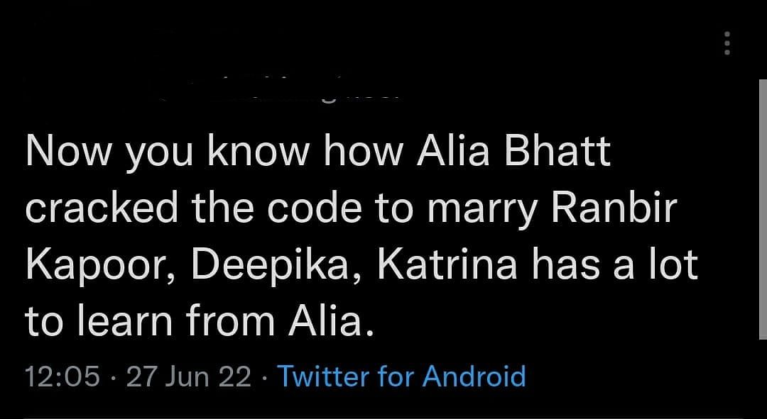 Oh, and while we're at it, let's leave Deepika Padukone and Katrina Kaif out of it too.
