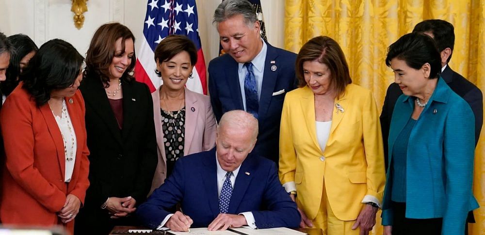 US President Joe Biden Signs Bill To Establish Asian Pacific History Museum