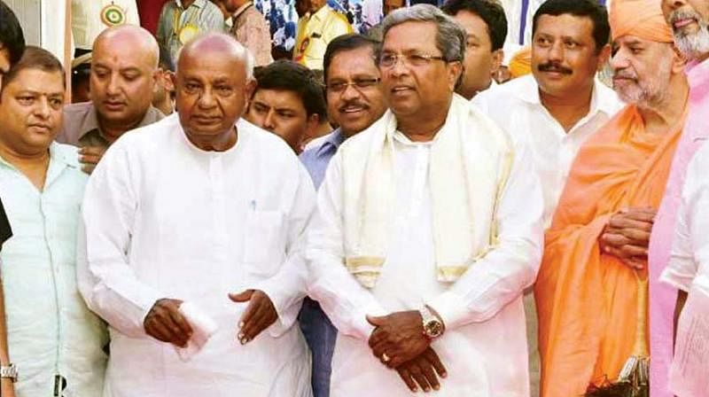 Congress in Karnataka has brought State President DK Shivakumar and Leader of Opposition Siddaramaiah together. 