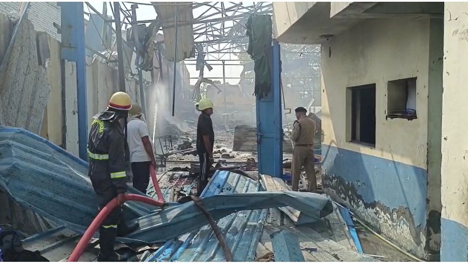 <div class="paragraphs"><p>At least 13 workers died and 20 were injured after a boiler at a chemical factory in western Uttar Pradesh's Hapur district on Saturday afternoon, 4 June.</p></div>
