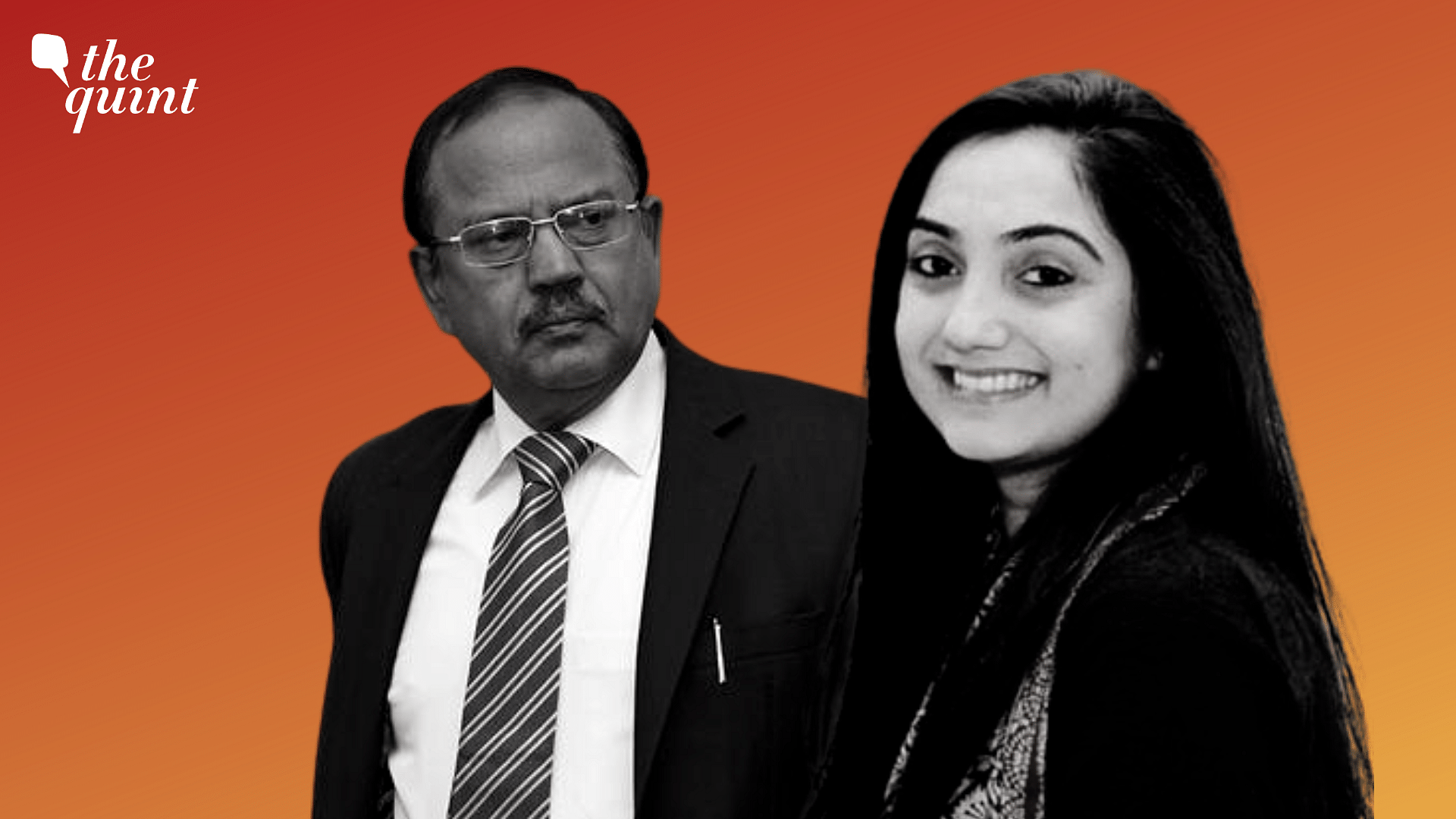 <div class="paragraphs"><p>National Security Advisor Ajit Doval and suspended BJP leader Nupur Sharma.</p></div>