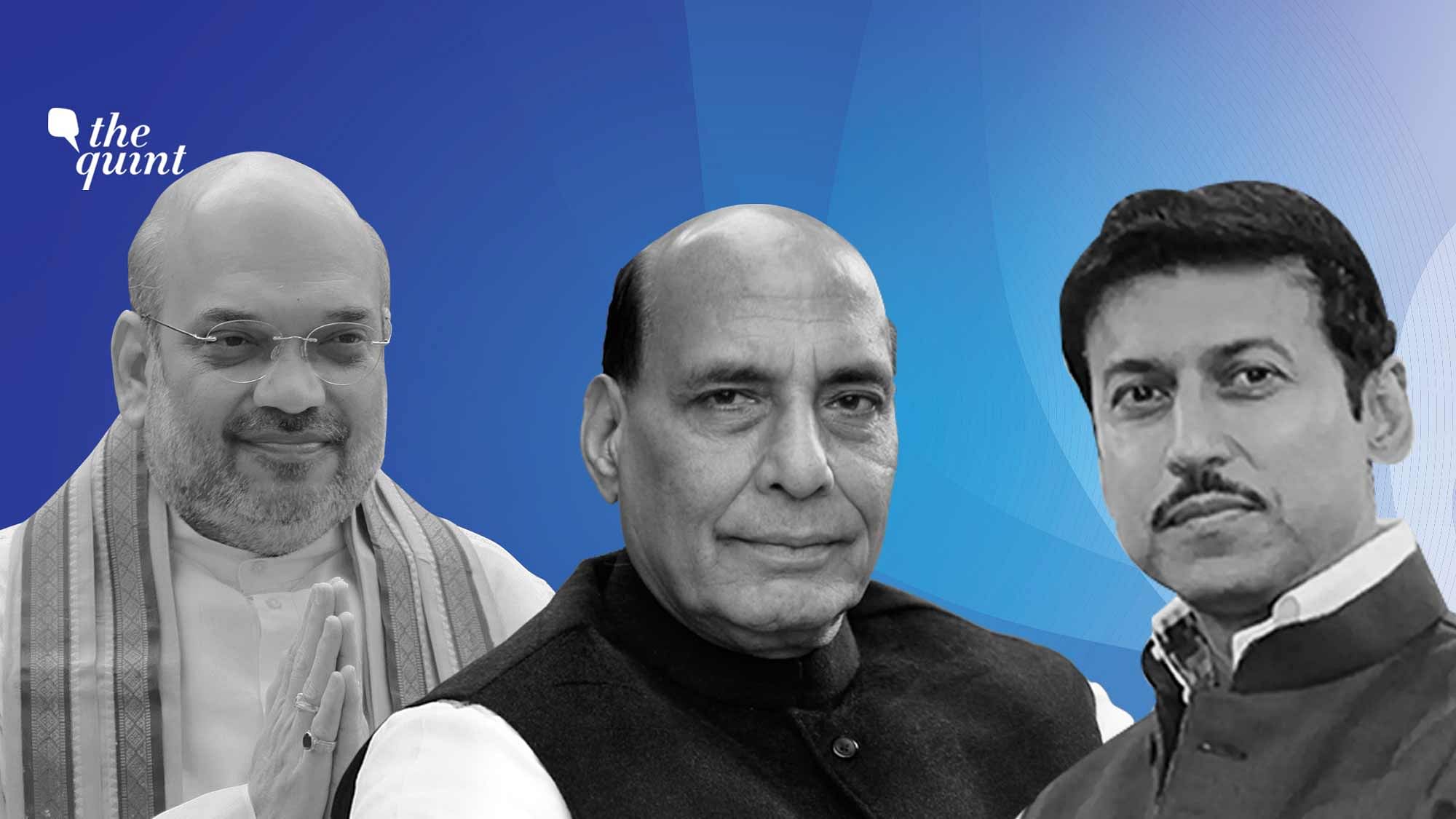 <div class="paragraphs"><p>Amit Shah, Rajnath Singh and Rajyavardhan Singh Rathore (left to right).</p></div>