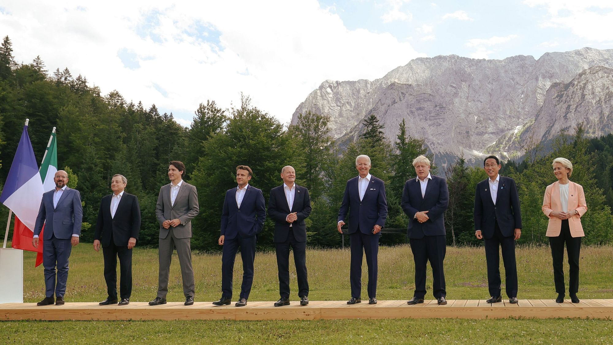 <div class="paragraphs"><p>G7 leaders in Bavaria, Germany.</p></div>