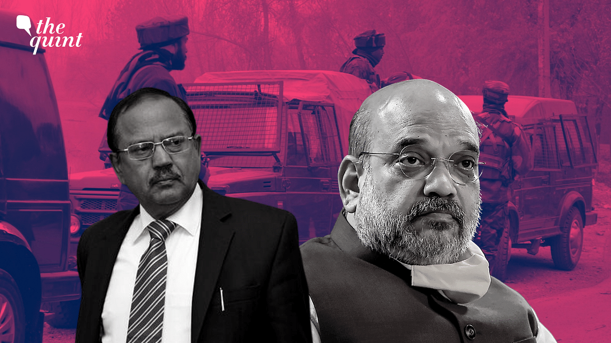 Amit Shah Meets NSA Ajit Doval Over Targeted Killings in J&K, Protests Continue