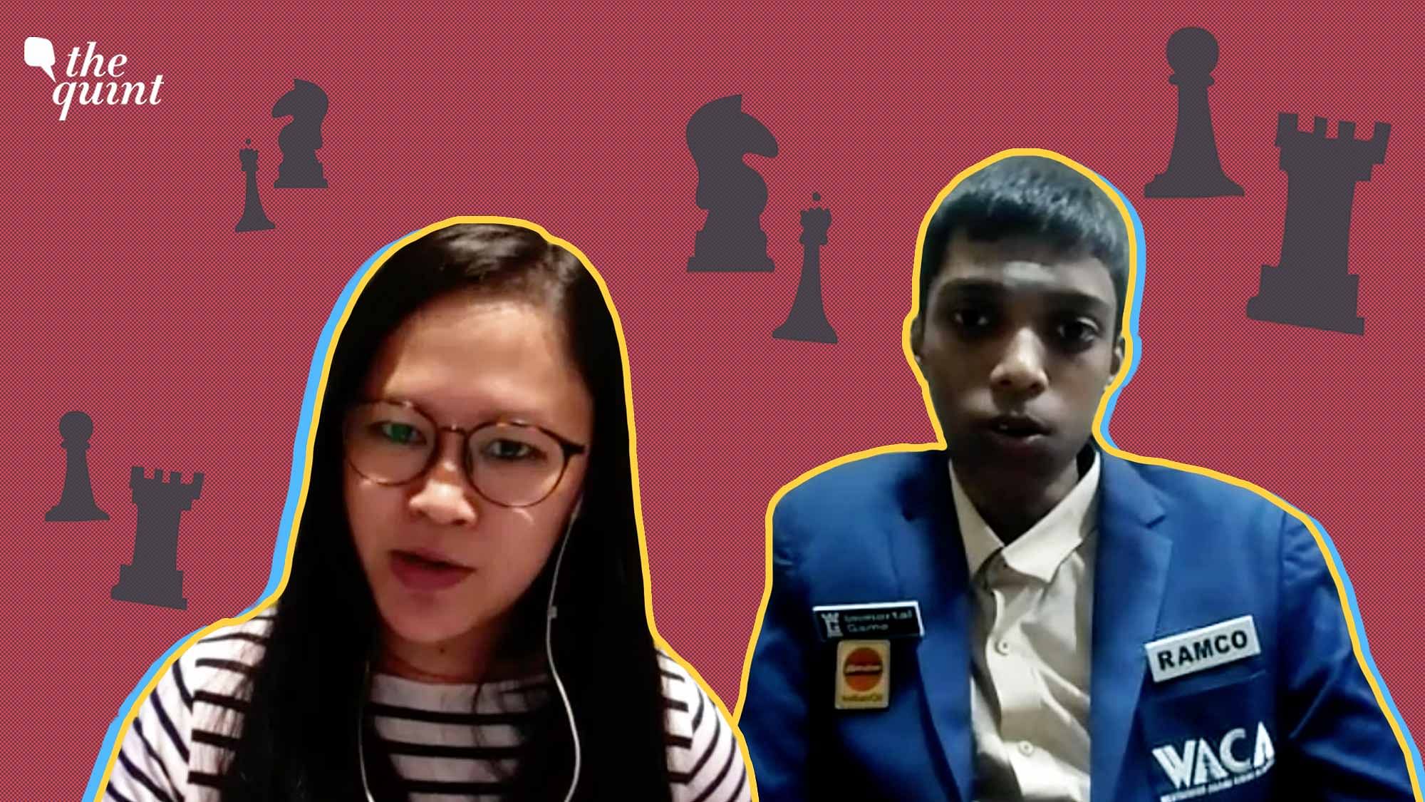 <div class="paragraphs"><p>16-year-old chess grandmaster&nbsp;Rameshbabu Praggnanandhaa speaks to The Quint about his recent outings.</p></div>