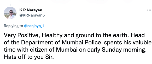 The dance was performed under Mumbai Police's 'Sunday street' initiative that promotes a stress-free urban life. 