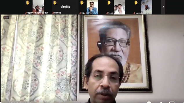 <div class="paragraphs"><p>Maharashtra CM and Shiv Sena chief Uddhav Thackeray virtually addressed the party workers on Friday, 23 June, 2022</p></div>