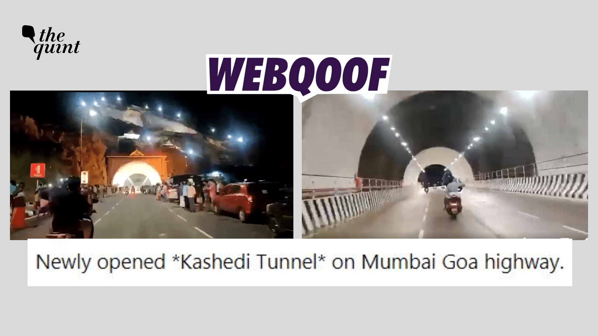 <div class="paragraphs"><p>Fact-Check: An old video of a tunnel in Kerala is being shared with a false claim that it shows one on the Mumbai-Goa highway.</p></div>
