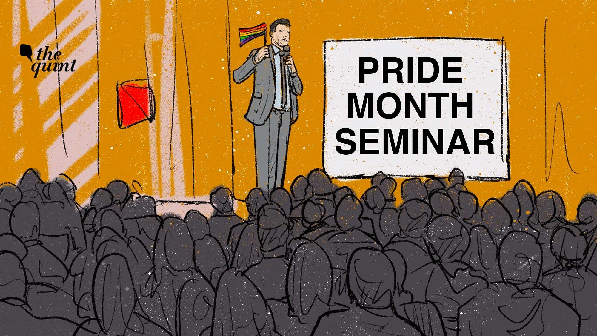 <div class="paragraphs"><p>"Most engineering firms think that they can do a seminar or two during Pride Month and get away with it. That's not how it works," said an LGBT engineer.</p></div>