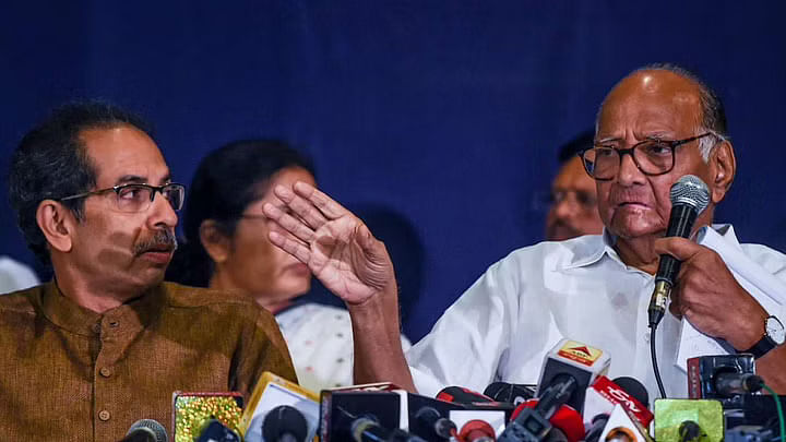 <div class="paragraphs"><p>Amid high drama over the Maha Vikas Aghadi (MVA) government's future as at least 20 Shiv Sena MLAs remain holed up in a resort in Gujarat, Nationalist Congress Party (NCP) supremo Sharad Pawar said making changes in the party is Shiv Sena's internal matter.</p></div>
