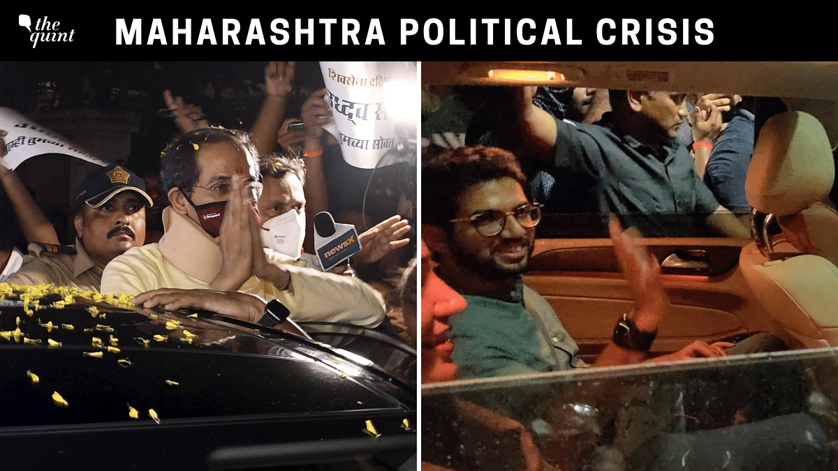 Thackerays Leave Official House Amid Impasse With Rebels, Cadre Throng Matoshree