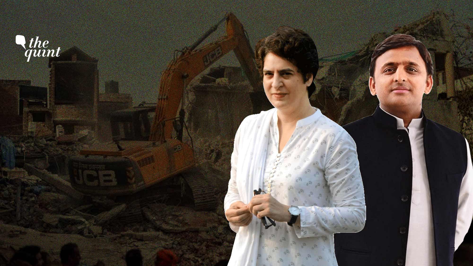 <div class="paragraphs"><p>How have Akhilesh Yadav and Priyanka Gandhi reacted to the UP demolitions?</p></div>