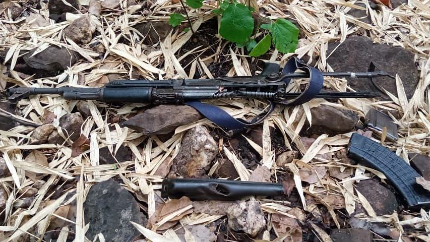 <div class="paragraphs"><p>Police recovered weapons including AK47 from the spot of encounter.&nbsp;</p></div>