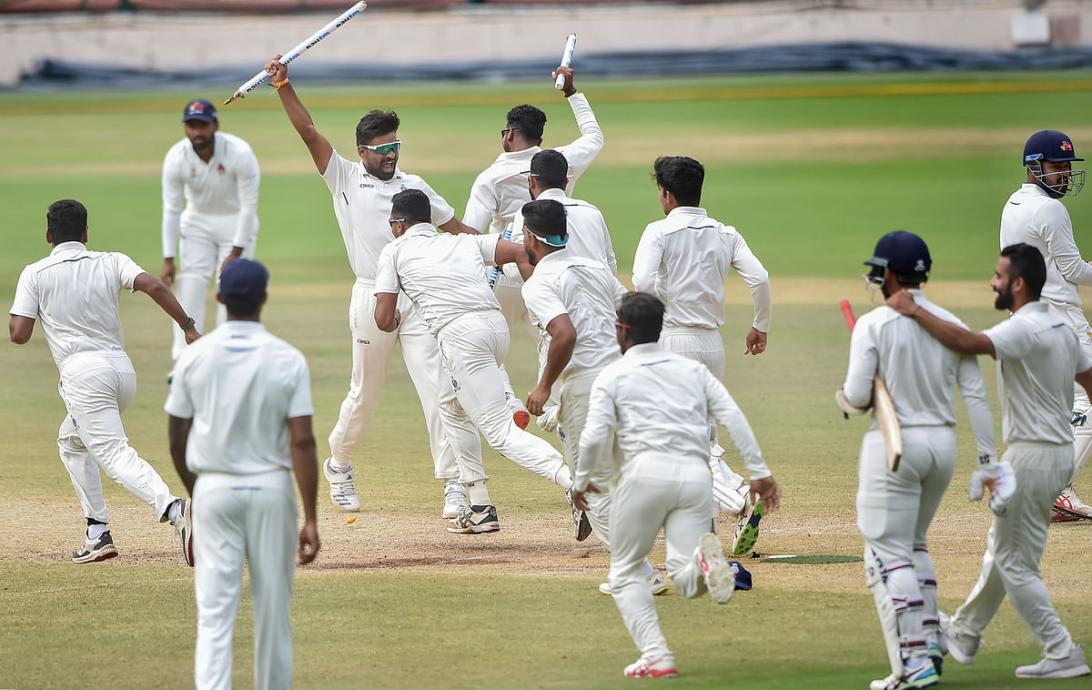 Mumbai are the 41-time Ranji Trophy champions.