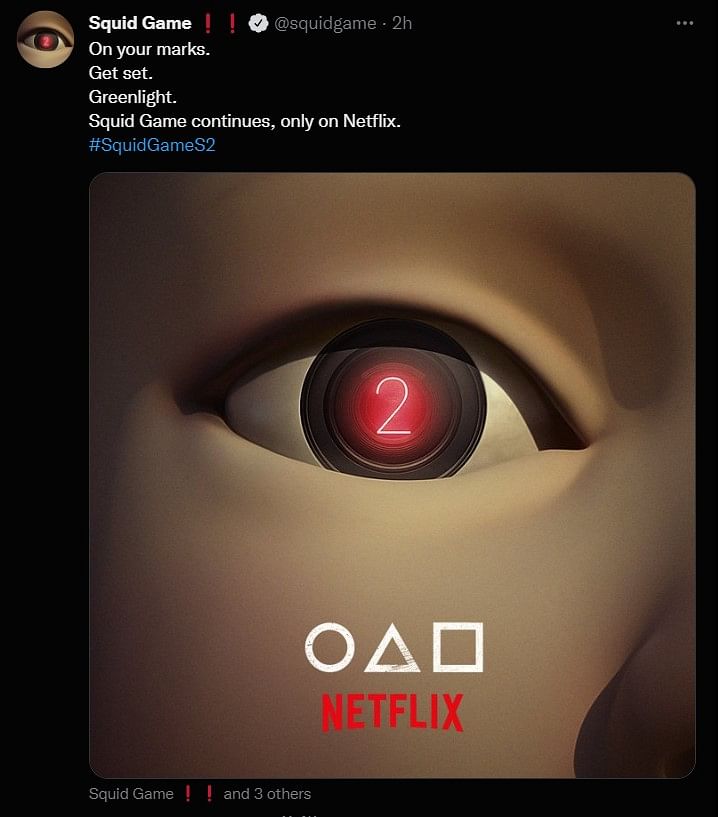 Netflix shared a teaser featuring the animatronic doll from the 'Red Light, Green Light' game.