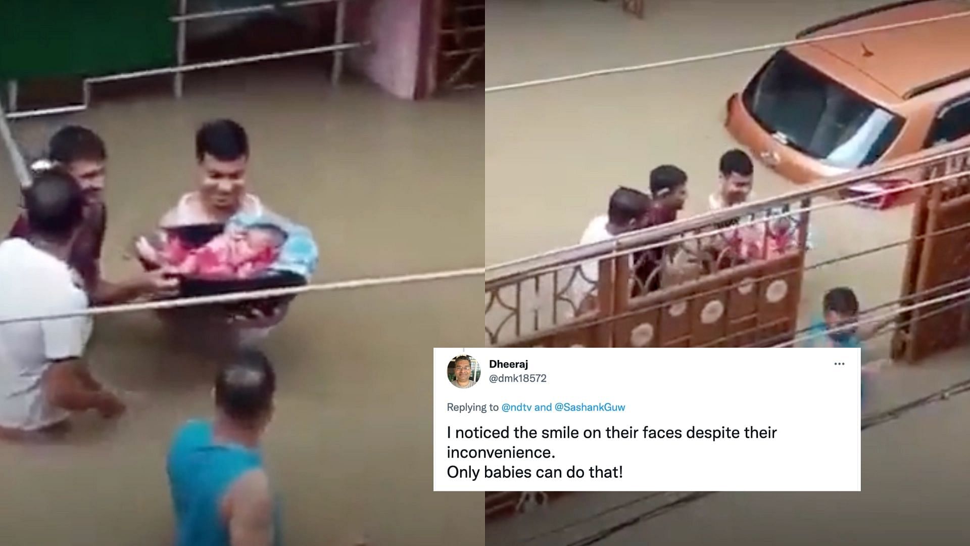 <div class="paragraphs"><p>Father carrying his newborn baby home in a basket amid Assam floods goes viral.</p></div>