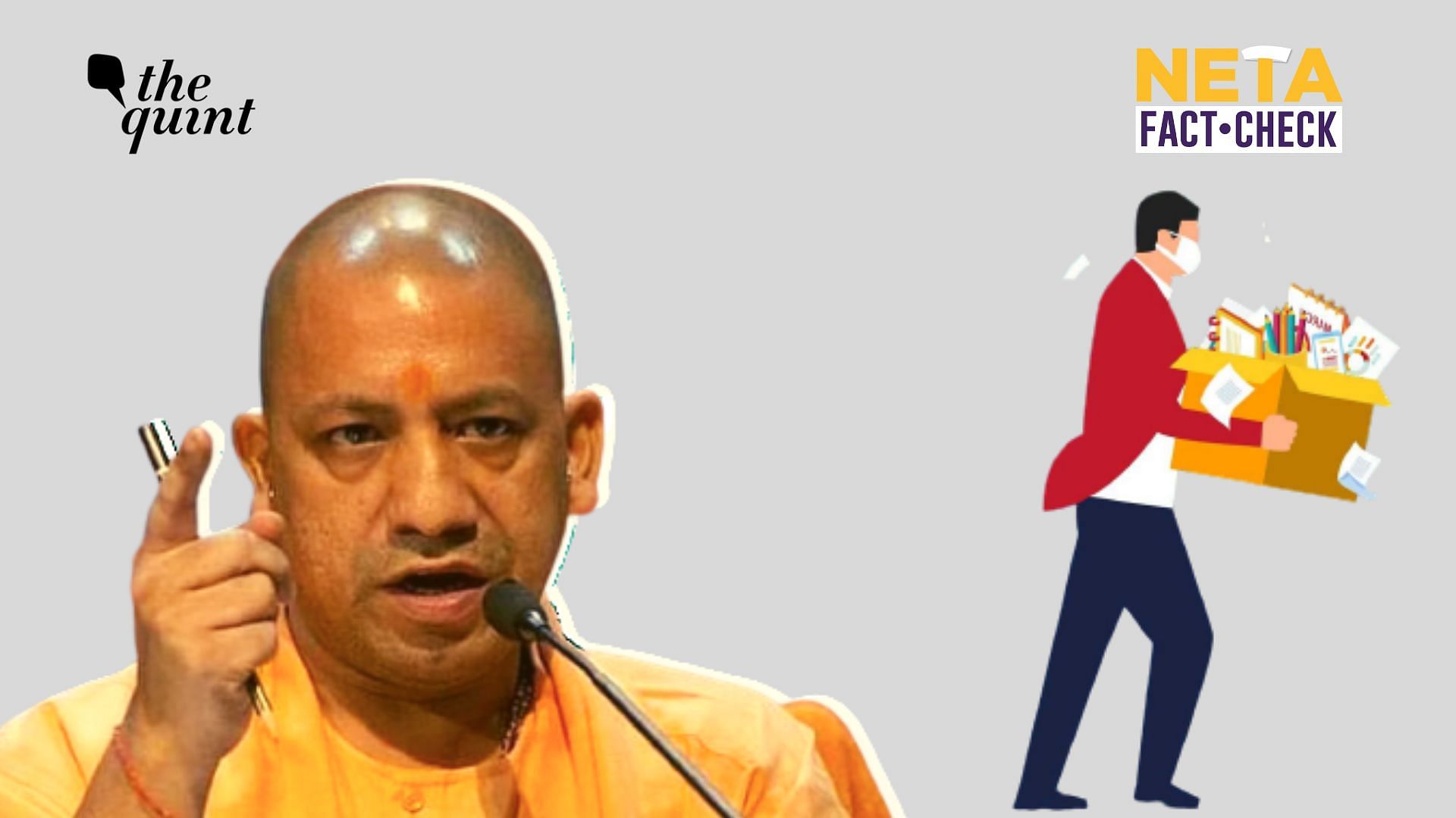 <div class="paragraphs"><p>Fact-Check | Yogi Adityanath's claim about unemployment rate in Uttar Pradesh is wrong.</p></div>