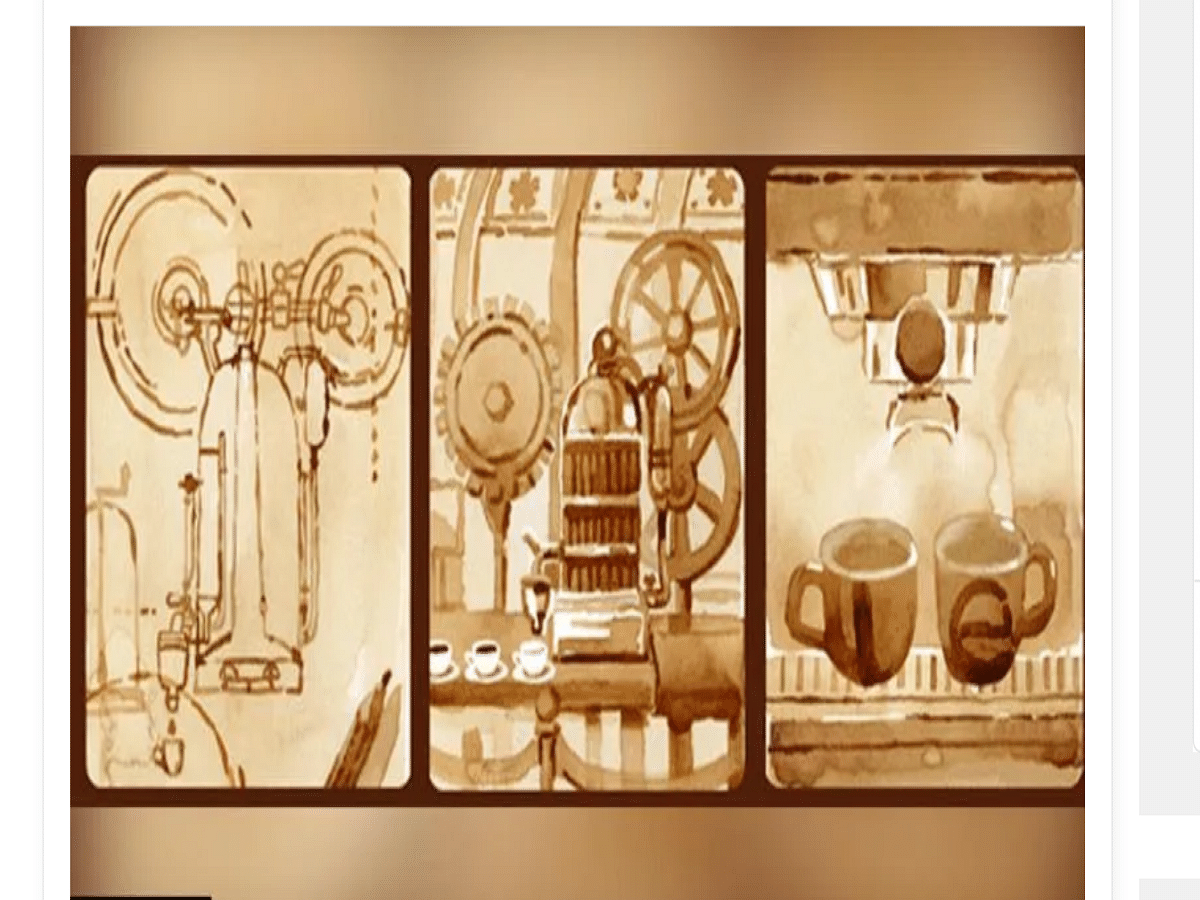 Google Pays Tribute to Espresso Coffee Machine Inventor Angelo Moriondo