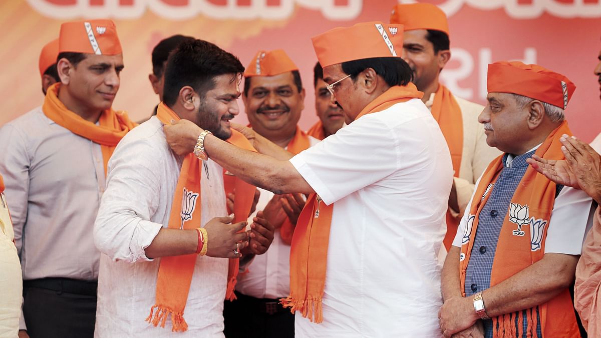 Patidar Leader Hardik Patel Joins BJP Weeks After Quitting Congress