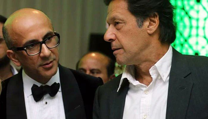 <div class="paragraphs"><p>Aneel Mussarat with former Pakistan PM Imran Khan.</p></div>