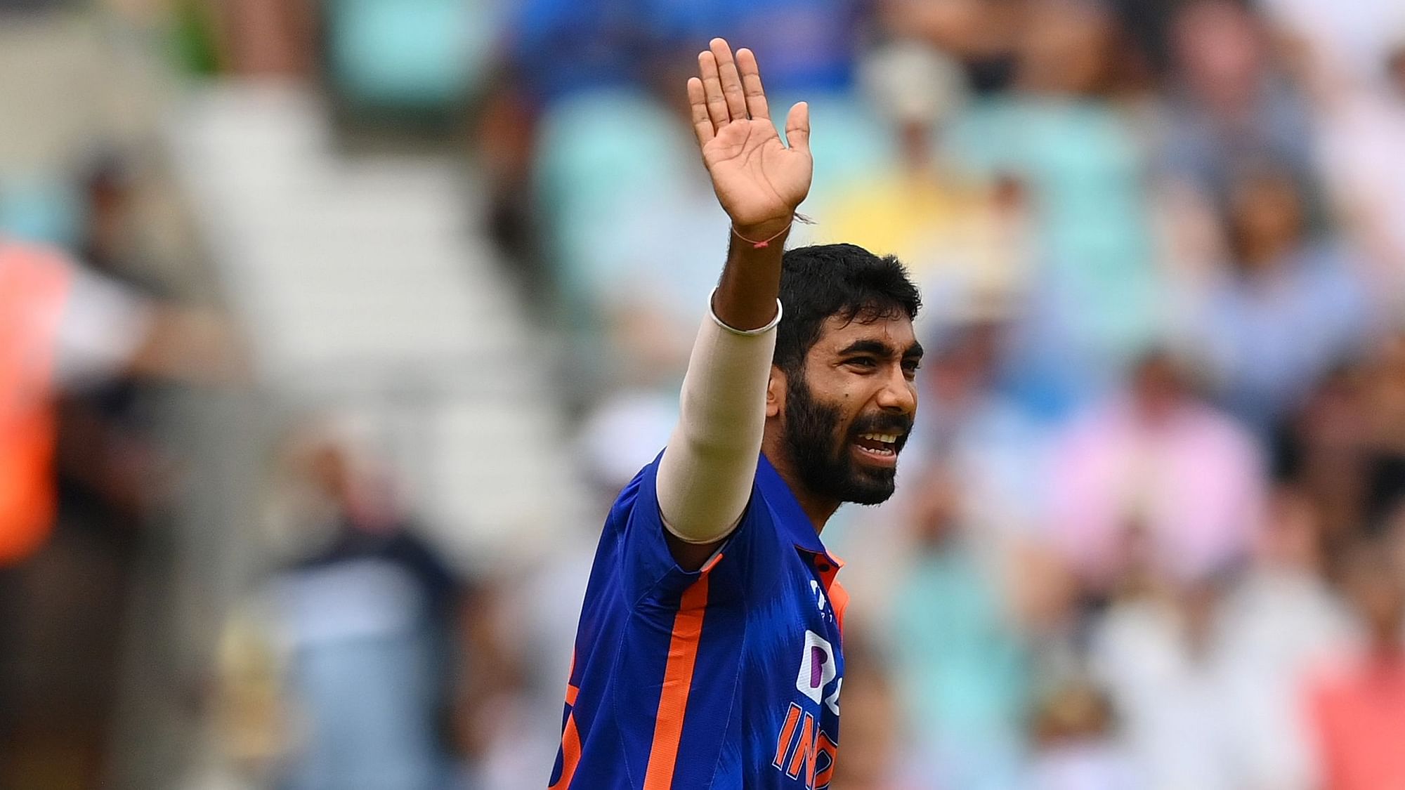 <div class="paragraphs"><p>Indian spearhead Jasprit Bumrah was in sensational form against England in the ODI series opener at the Oval.&nbsp;</p></div>